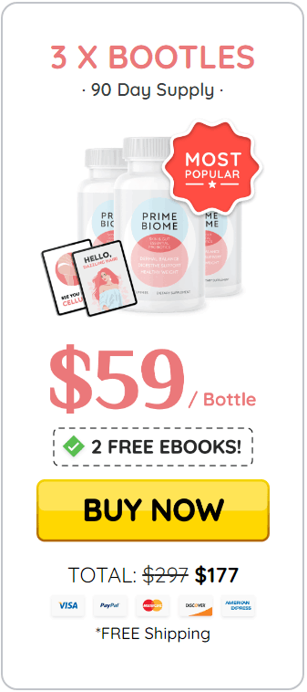 Primebiome 3 Bottle